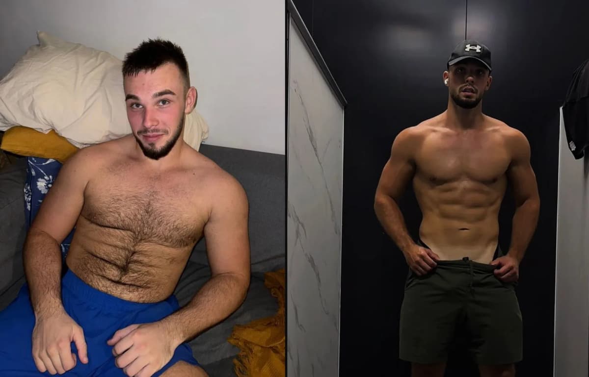 Alex, Before, after, 6 months