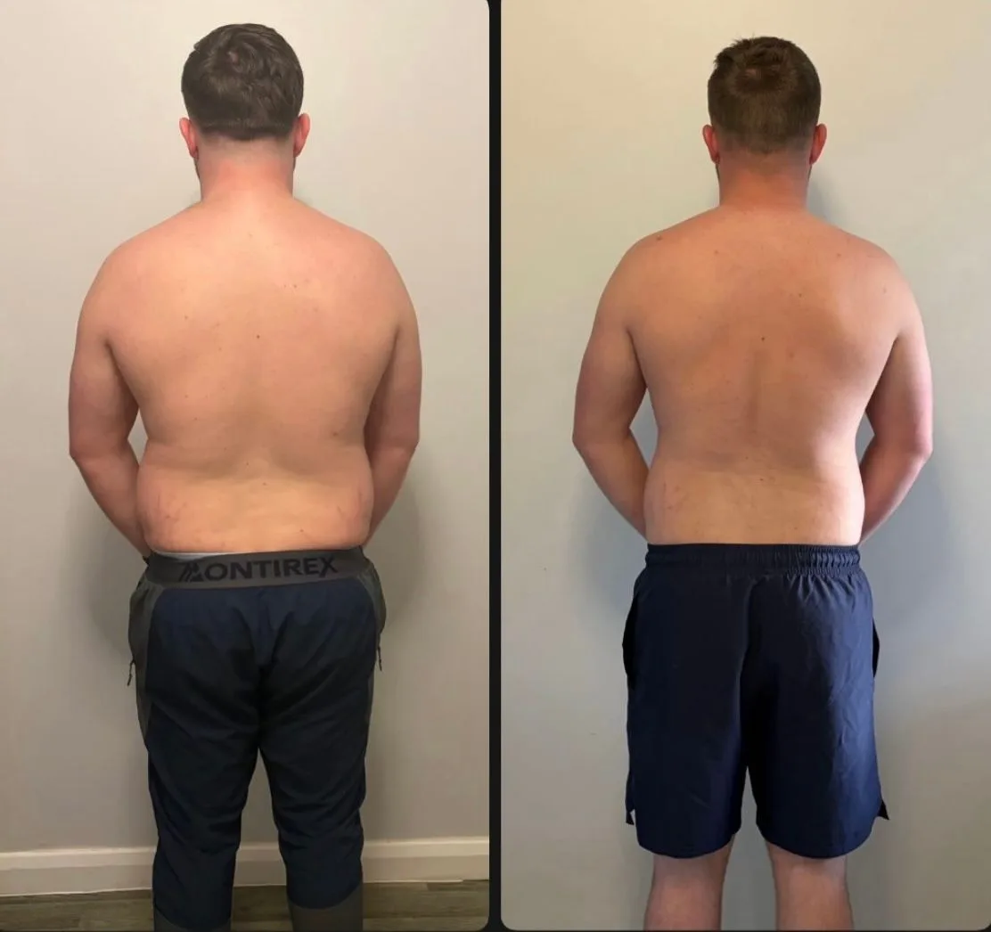 Antoine, Avant, après, -9 kg