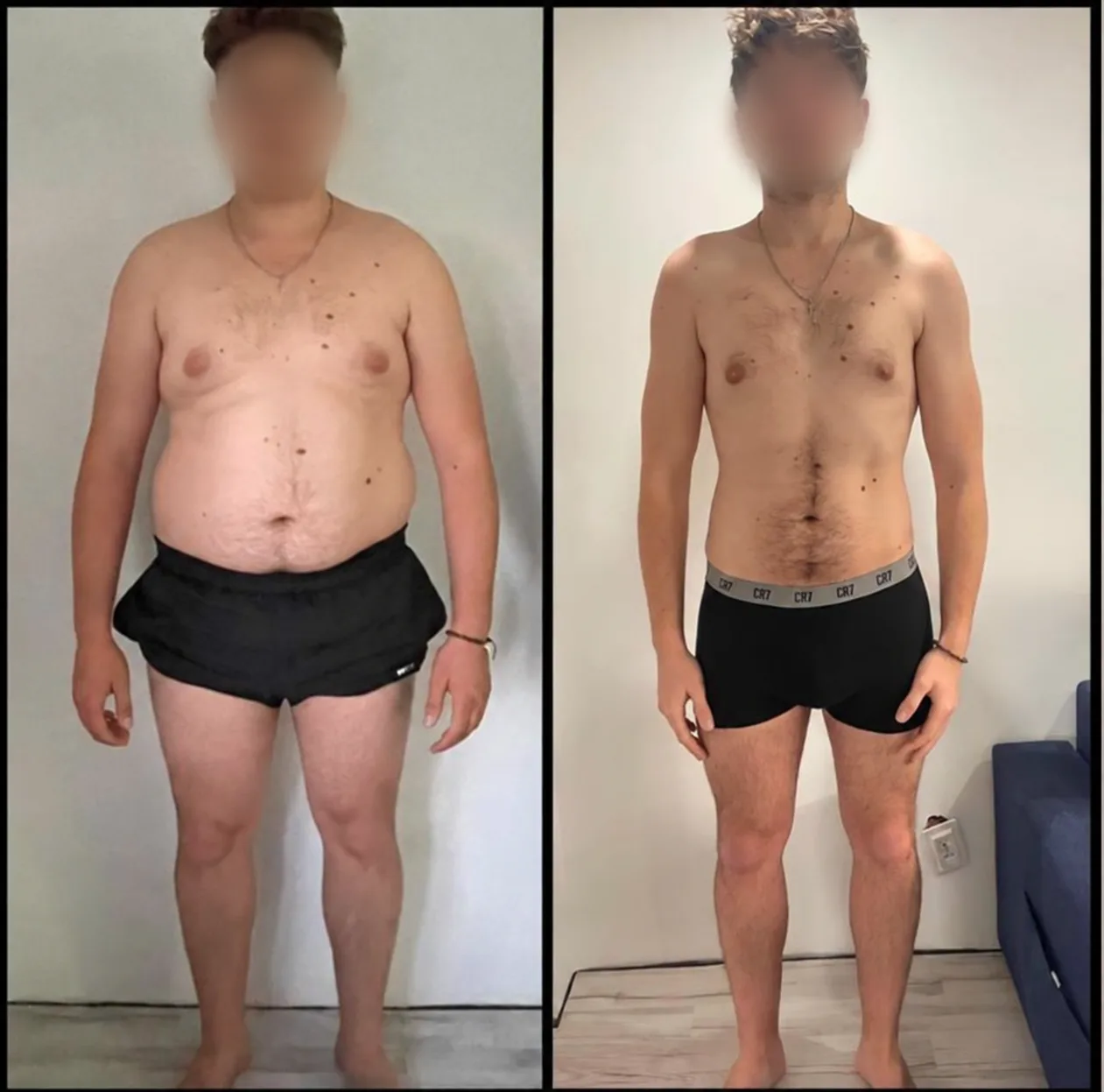 Jean, Before, after, 5 months