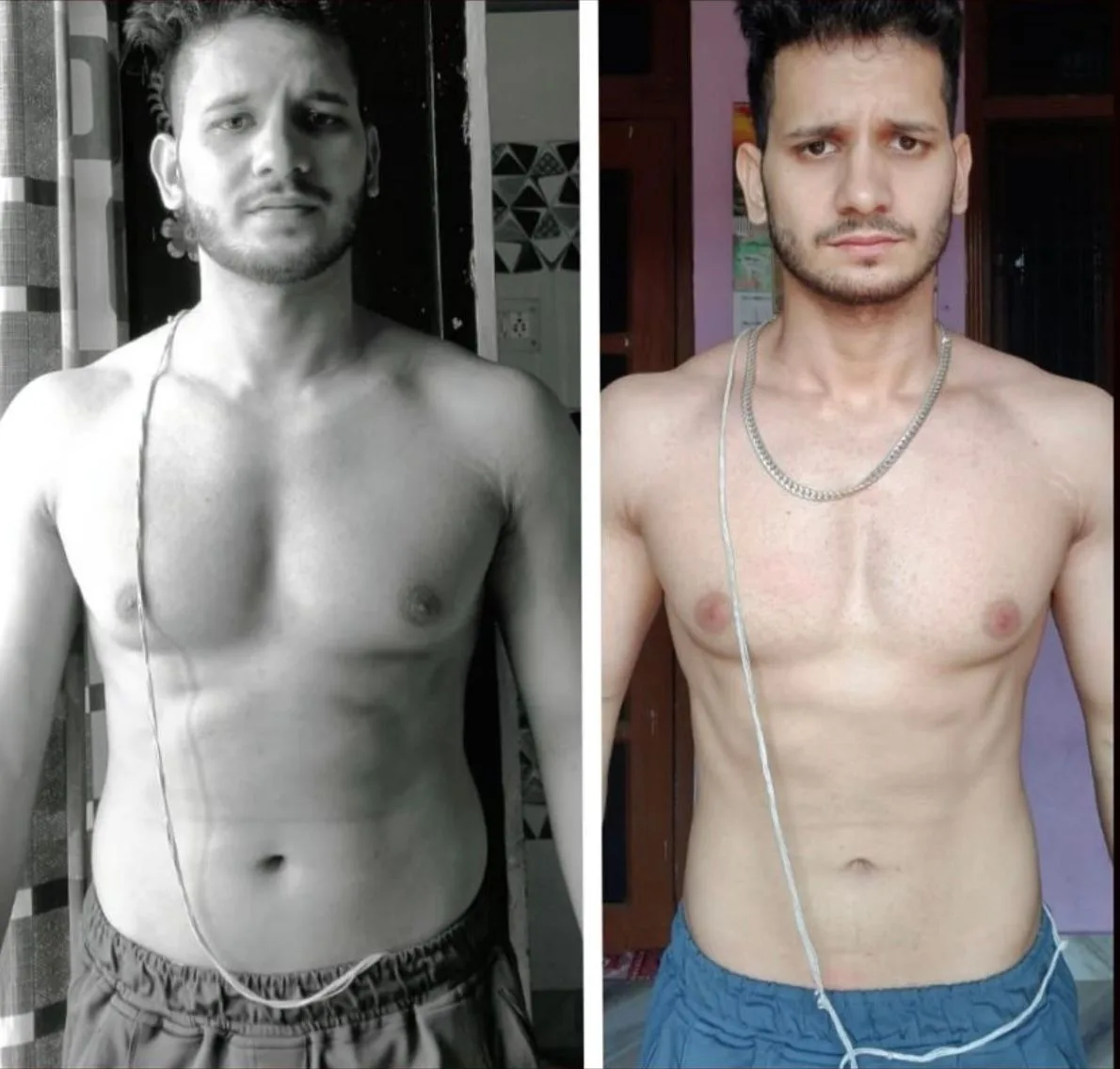 Louis, Avant, après, -4 kg